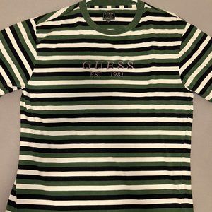 STRIPPED GUESS TEE